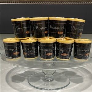 Beanpod Soy Votive Candles Set of 9 -NEW!